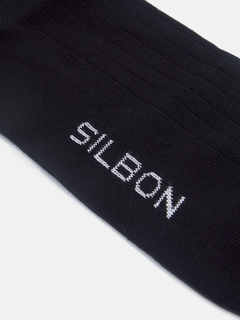 Meia preta tailoring silbon