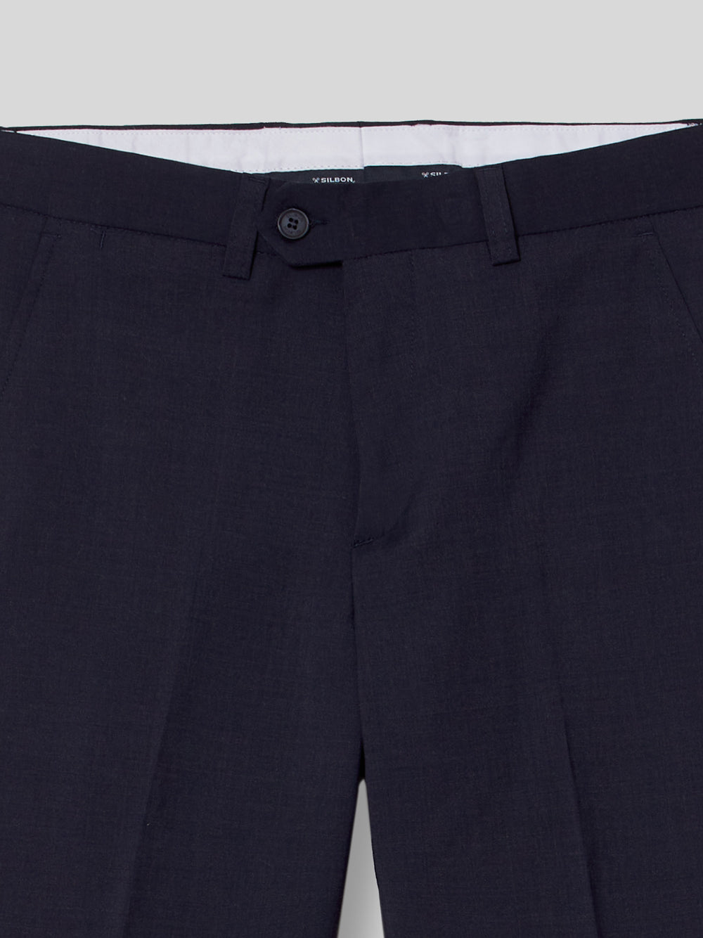 Pantalon vestir classic azul medio