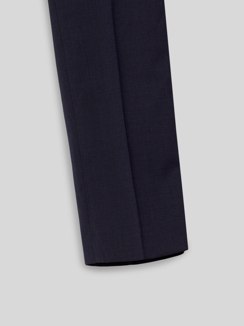 Pantalon vestir classic azul medio