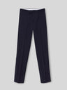 Pantalon vestir classic azul medio