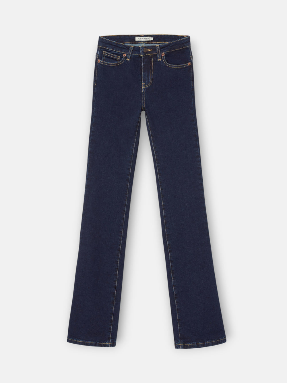 Pantalon woman boot cut azul marino