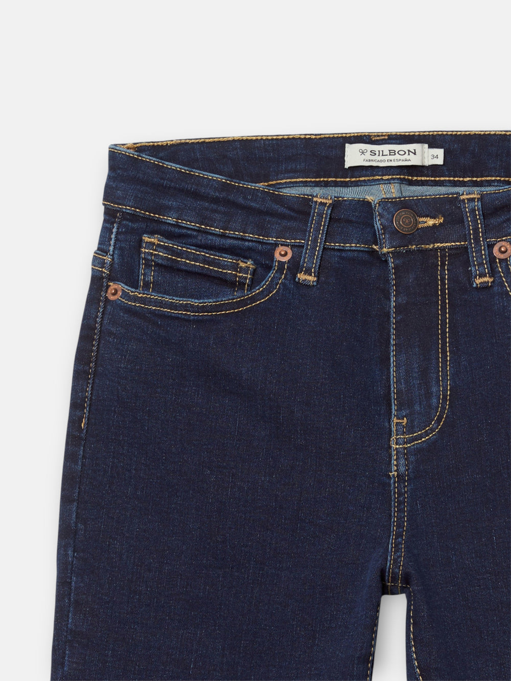 Pantalon woman boot cut azul marino