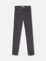 Calças slim fit cinzentas para mulher