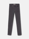 Calças slim fit cinzentas para mulher