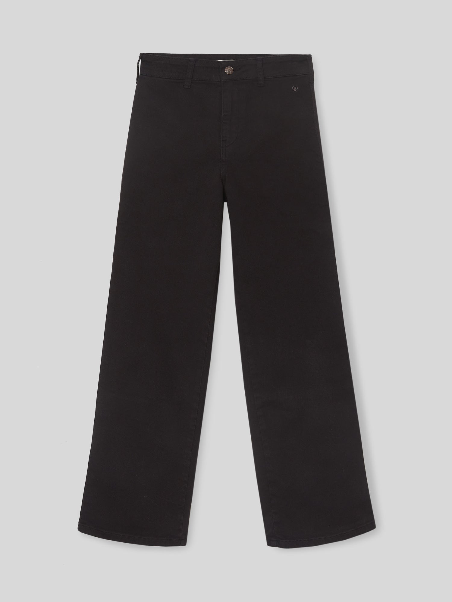 Pantalon culotte negro