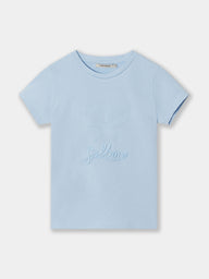 Camiseta woman clasica celeste