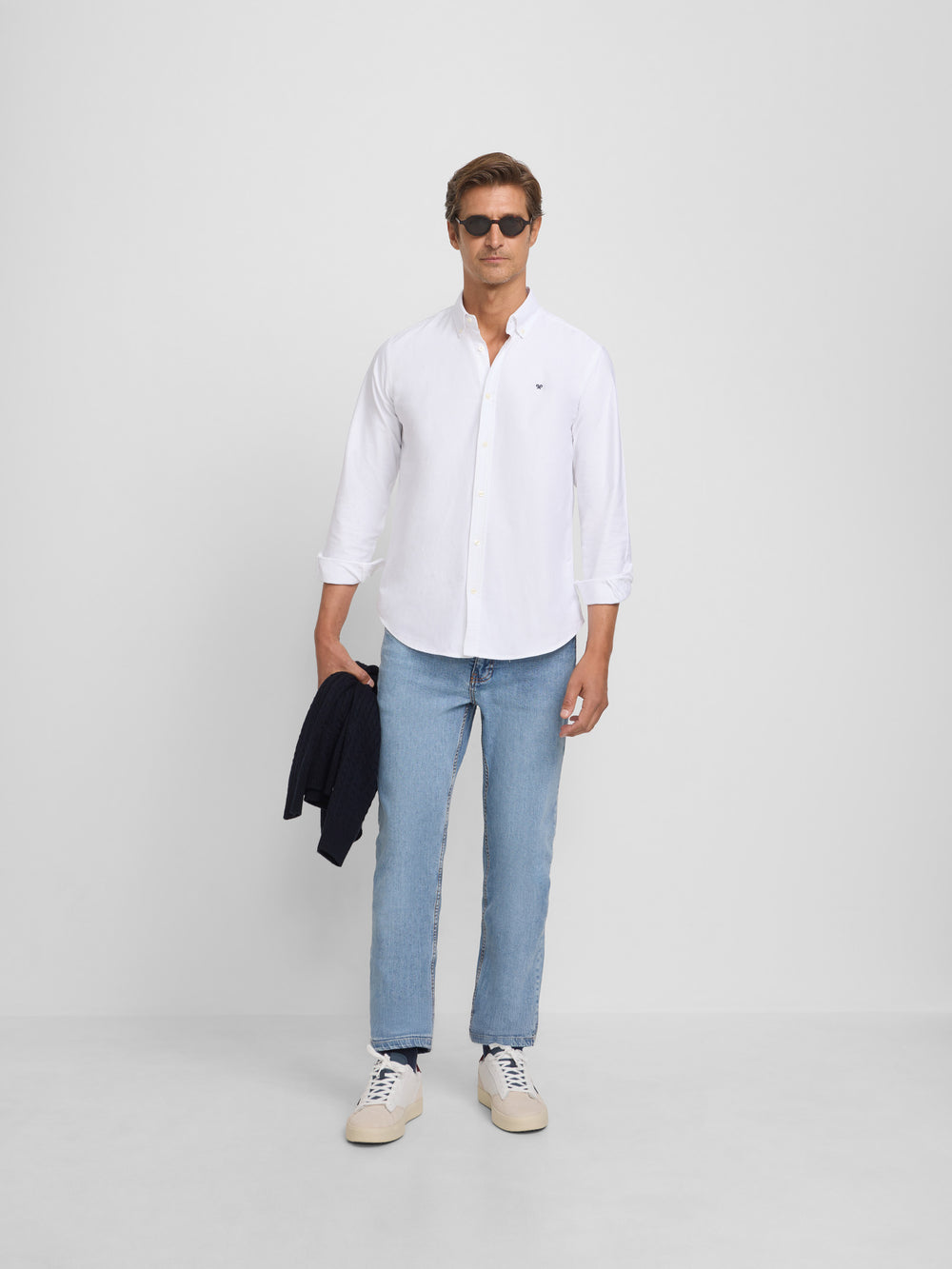 Chemise sport oxford blanche