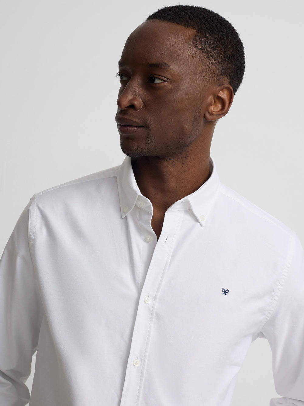 Camisa sport oxford blanca