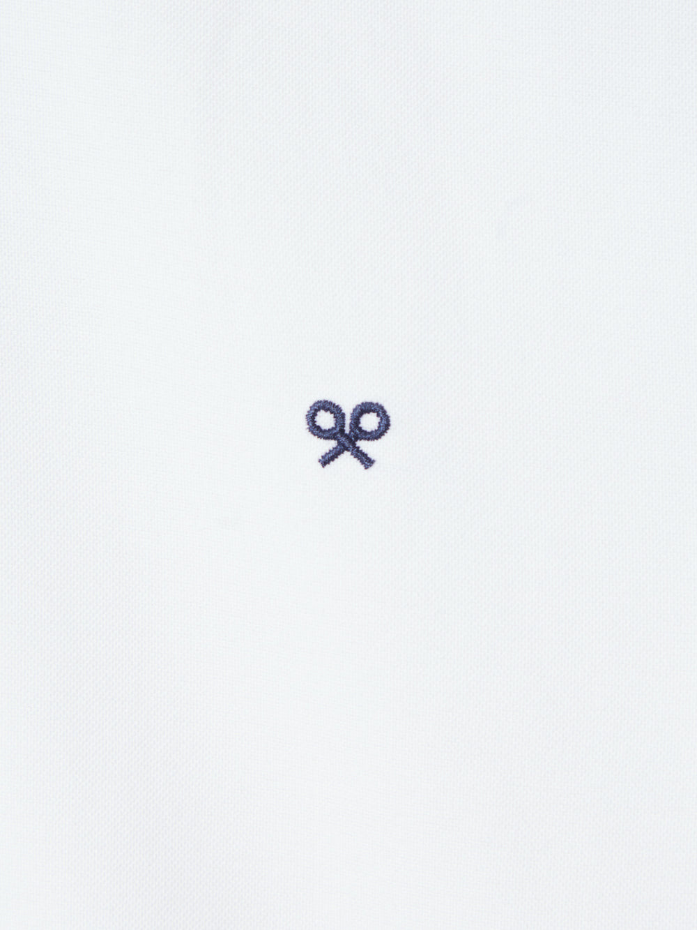 White cutaway oxford sport shirt