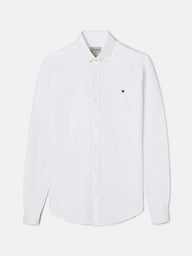 Camisa sport oxford regular fit blanca