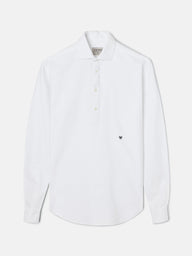 Polo sport oxford blanc