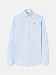Camisa sport oxford celeste