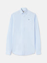 Camisa sport oxford azul-claro