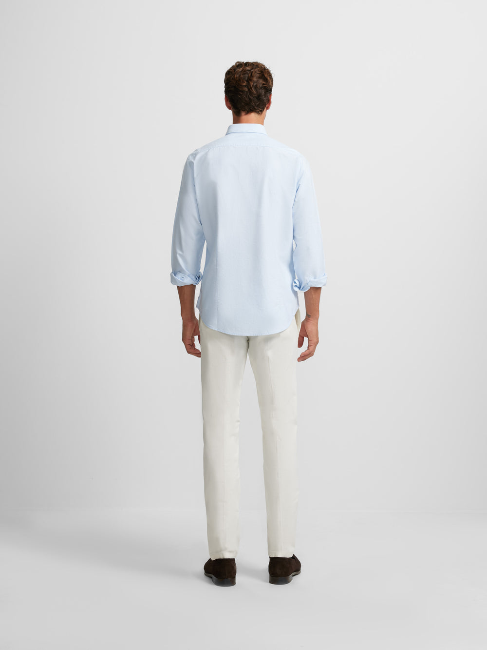 Light blue oxford sport shirt