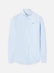 Chemise sport oxford cutaway bleu ciel