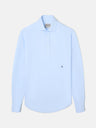 Polo desportivo oxford azul-claro