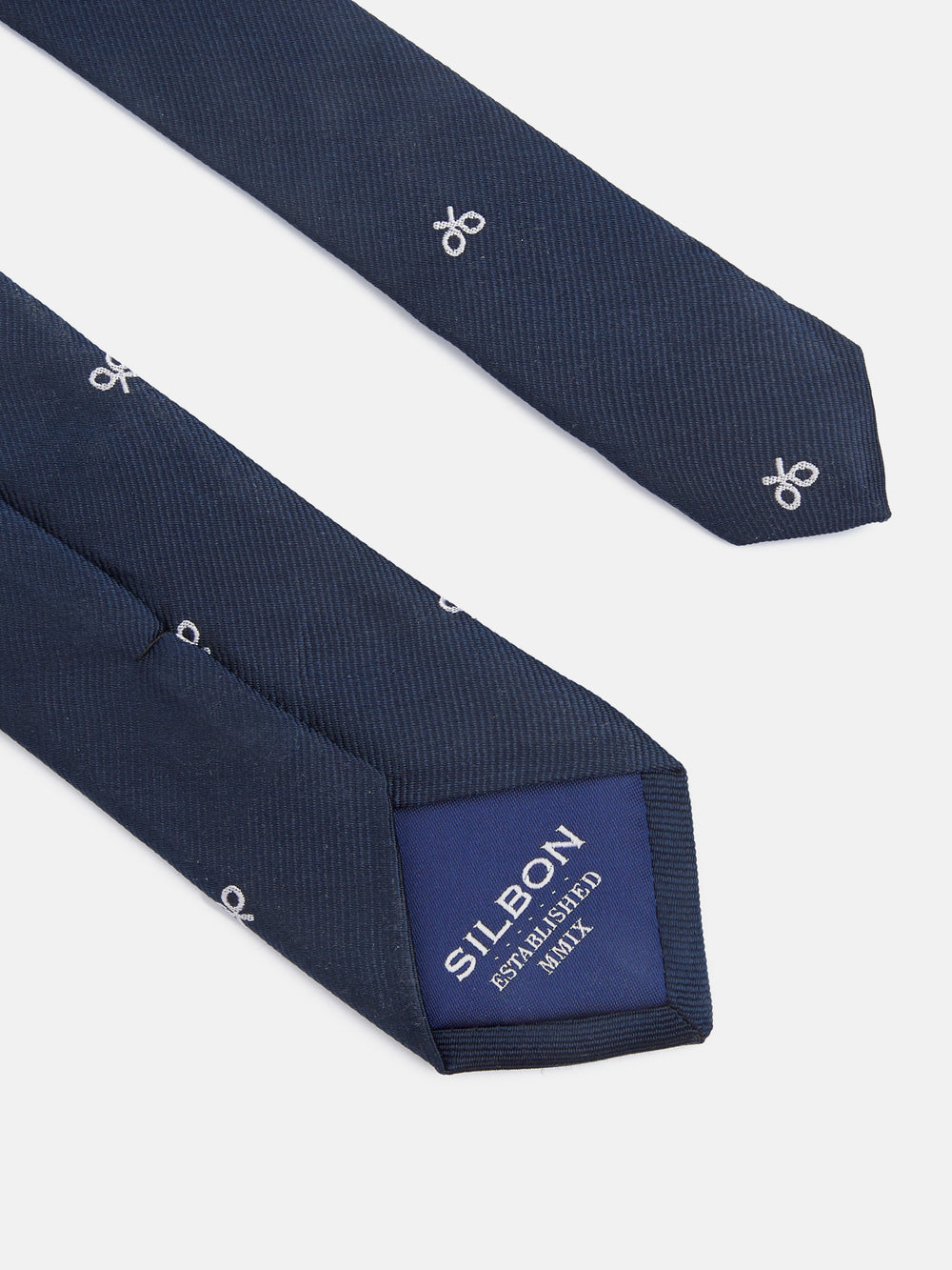 Corbata kids raquetas blancas