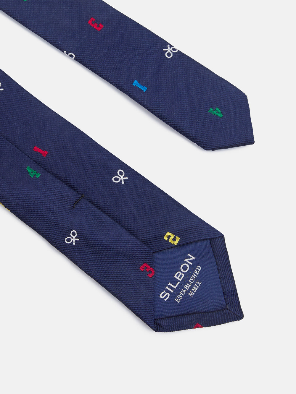 Corbata kids raquetas y numeros