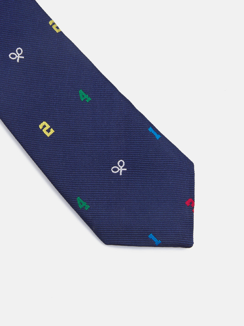Corbata kids raquetas y numeros