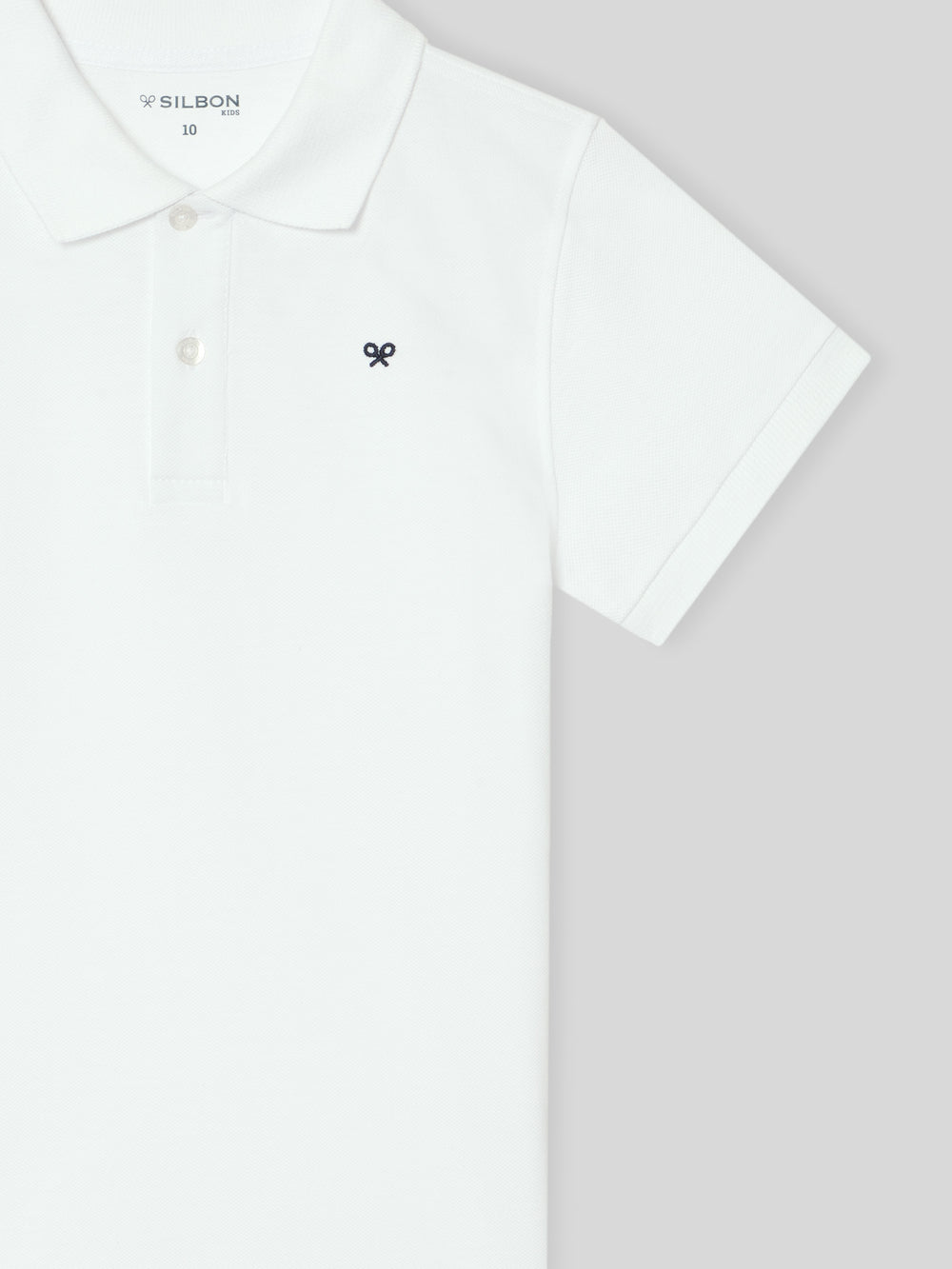 Polo kids clasico miniraqueta blanco