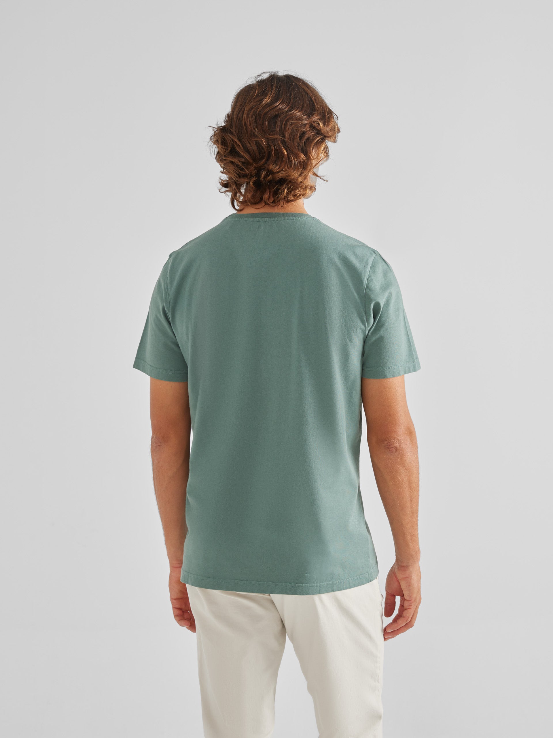 T-shirt mini raquette uni vert