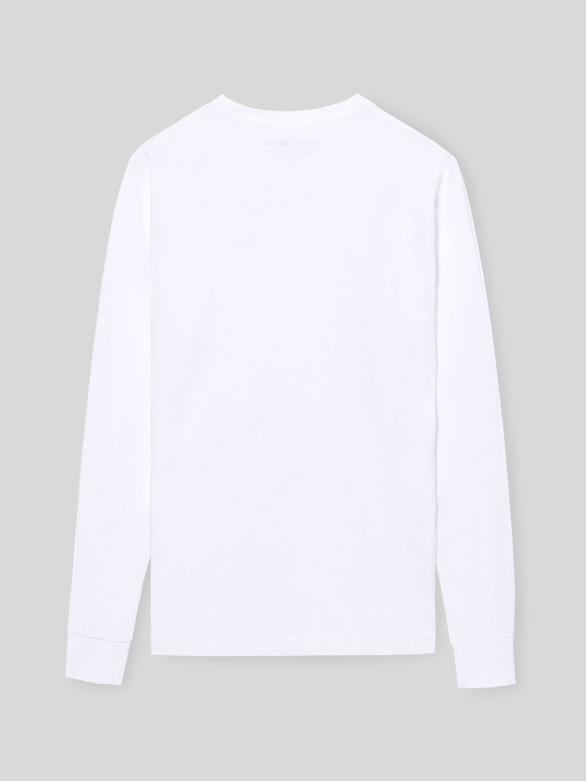 Camiseta manga larga miniraqueta blanca