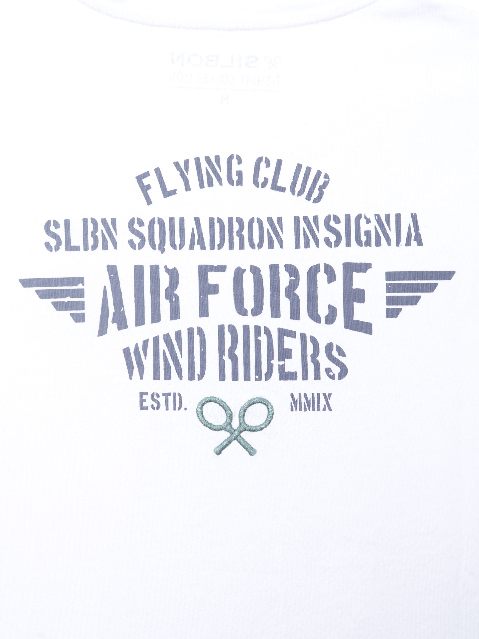 Camiseta air force blanca