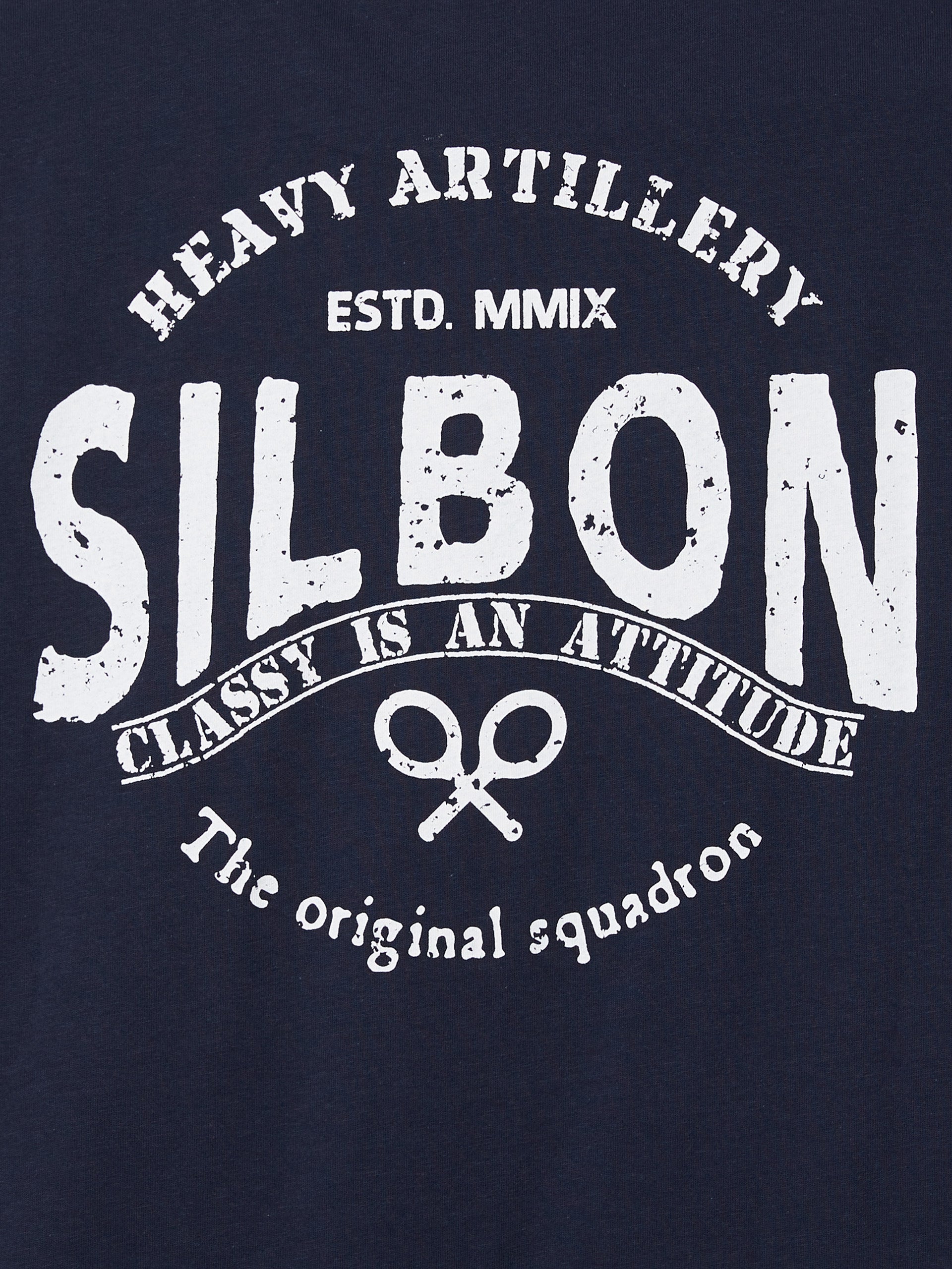 Camiseta heavy artillery azul marino