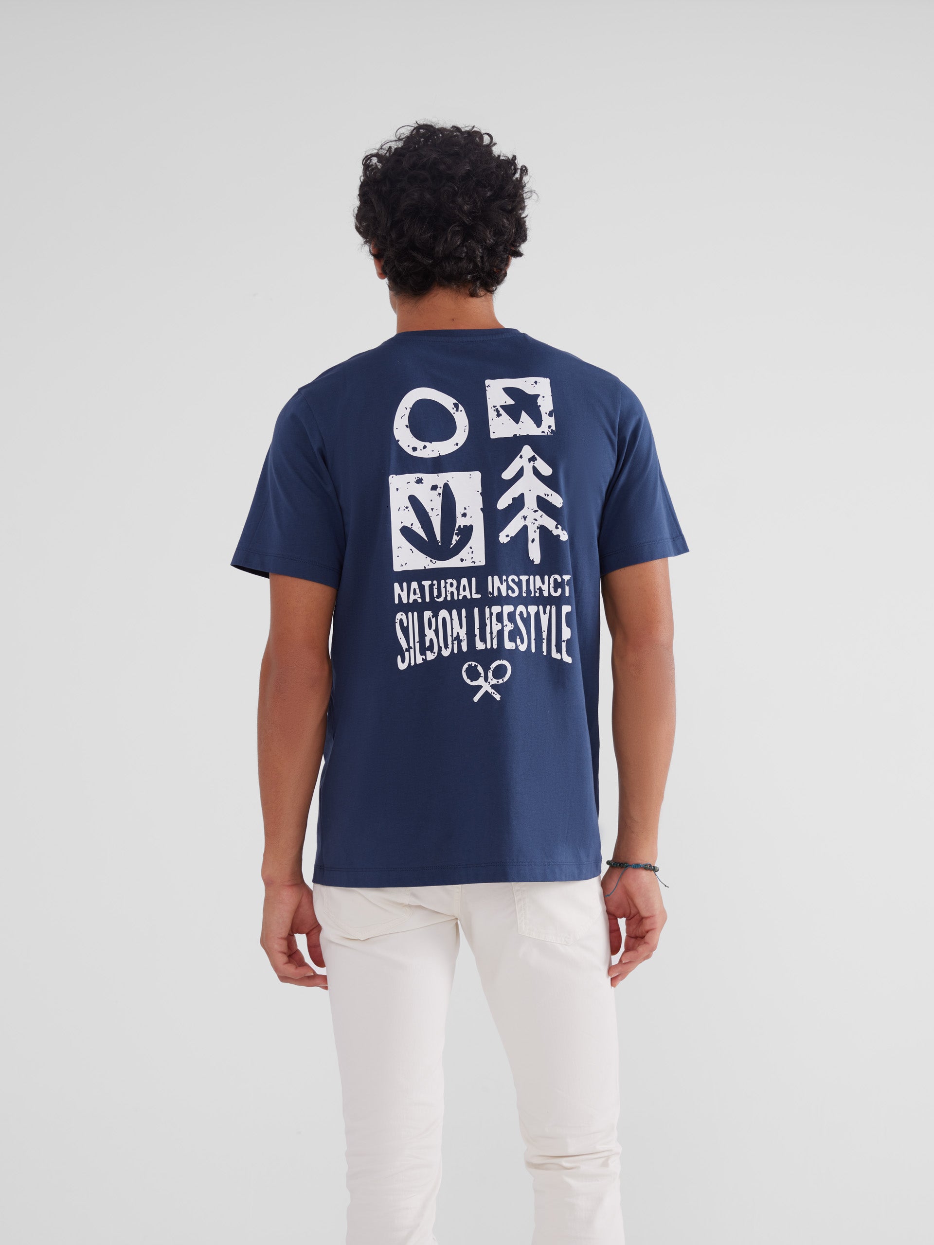 Camiseta natural instinct azul marino