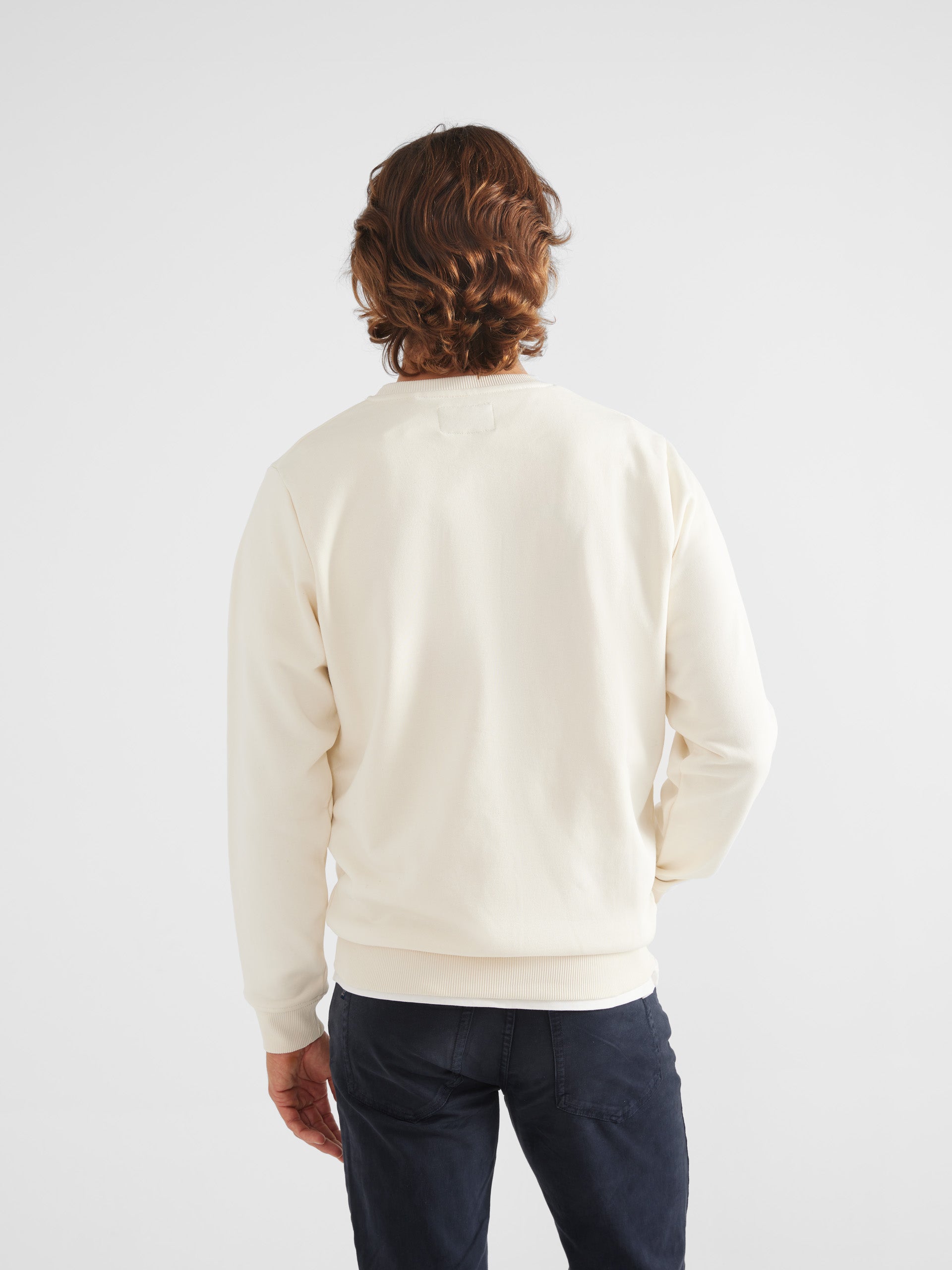 Classic cream logo sweatshirt