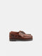 Chaussure sport enfant nautique cuir marron