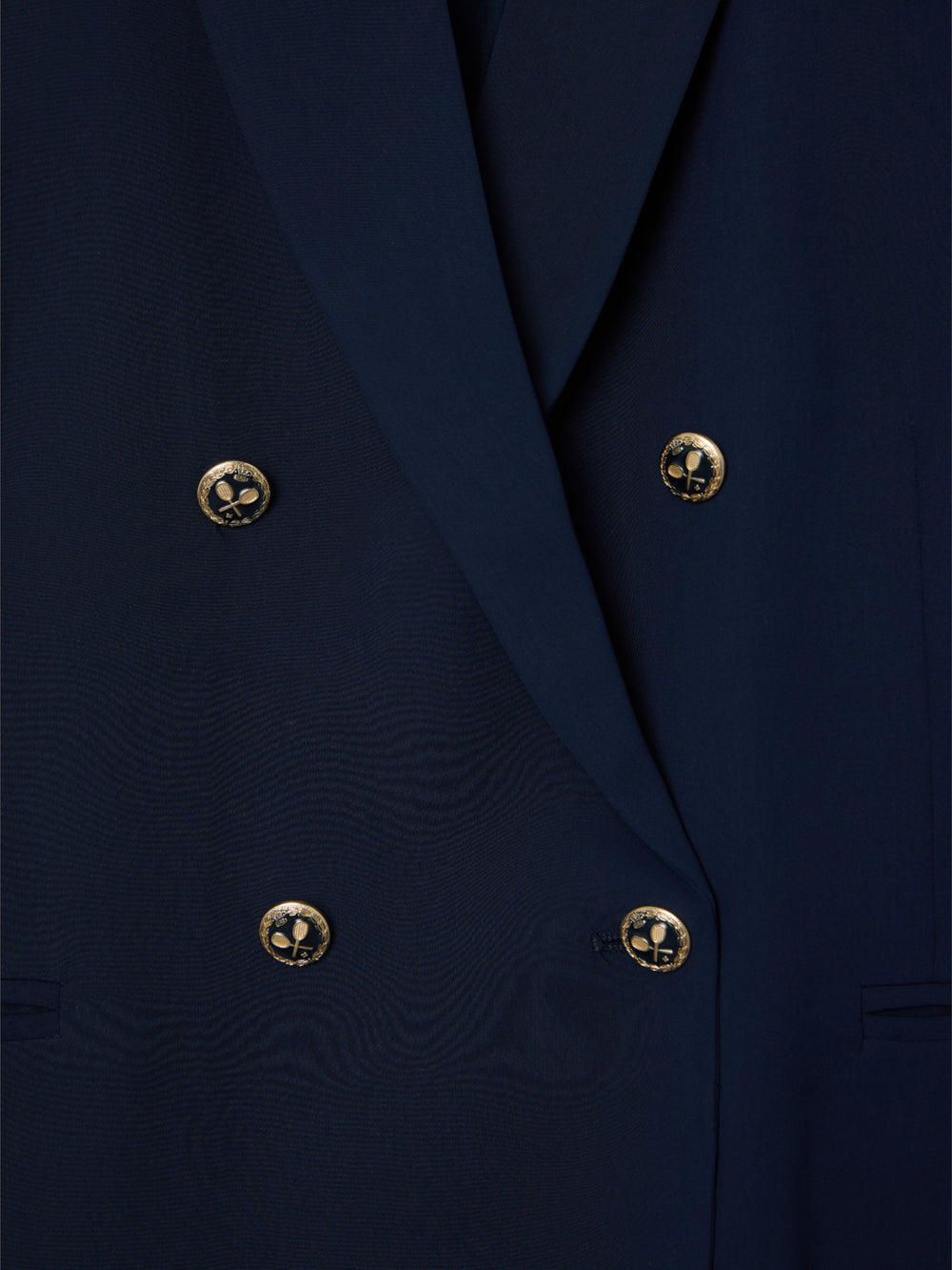 Blazer clássica azul-marinho para mulher