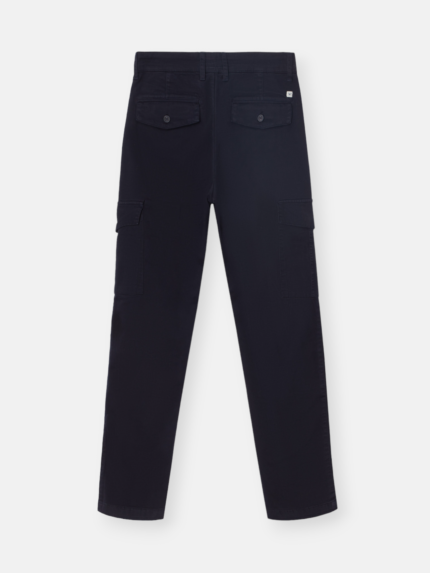 Pantalon de sport cargo plissé bleu marine foncé