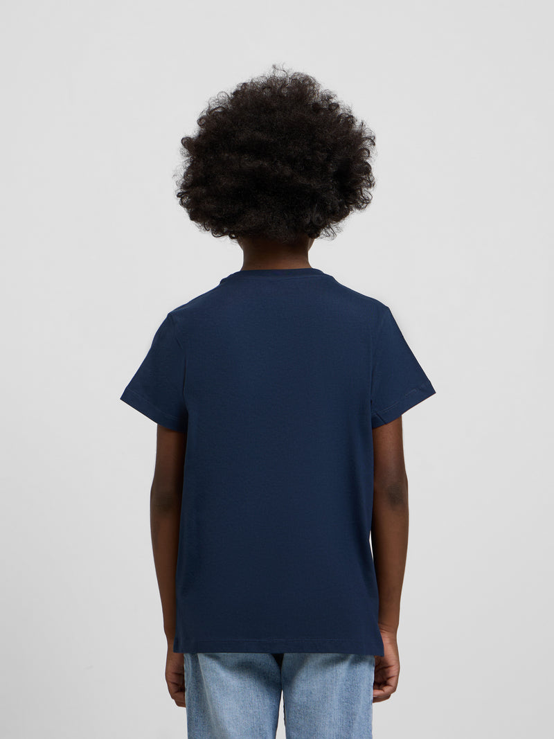 Camisola kids raquete meia azul-marinho
