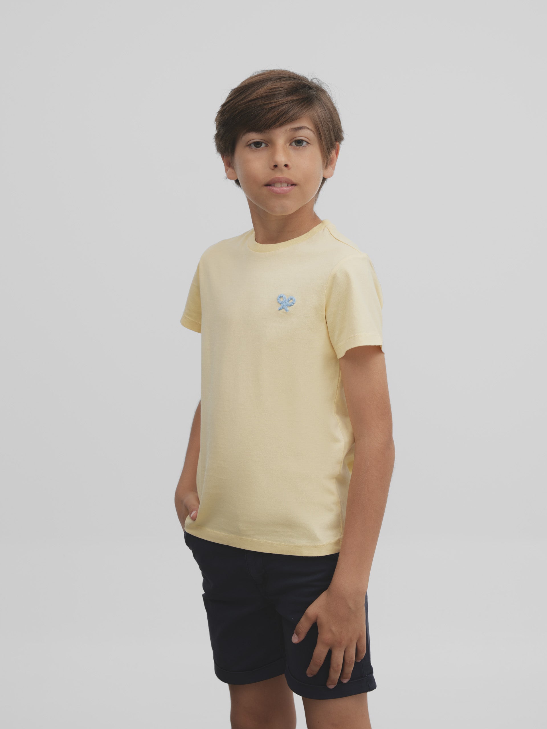 T-shirt enfant Marées hautes jaunes