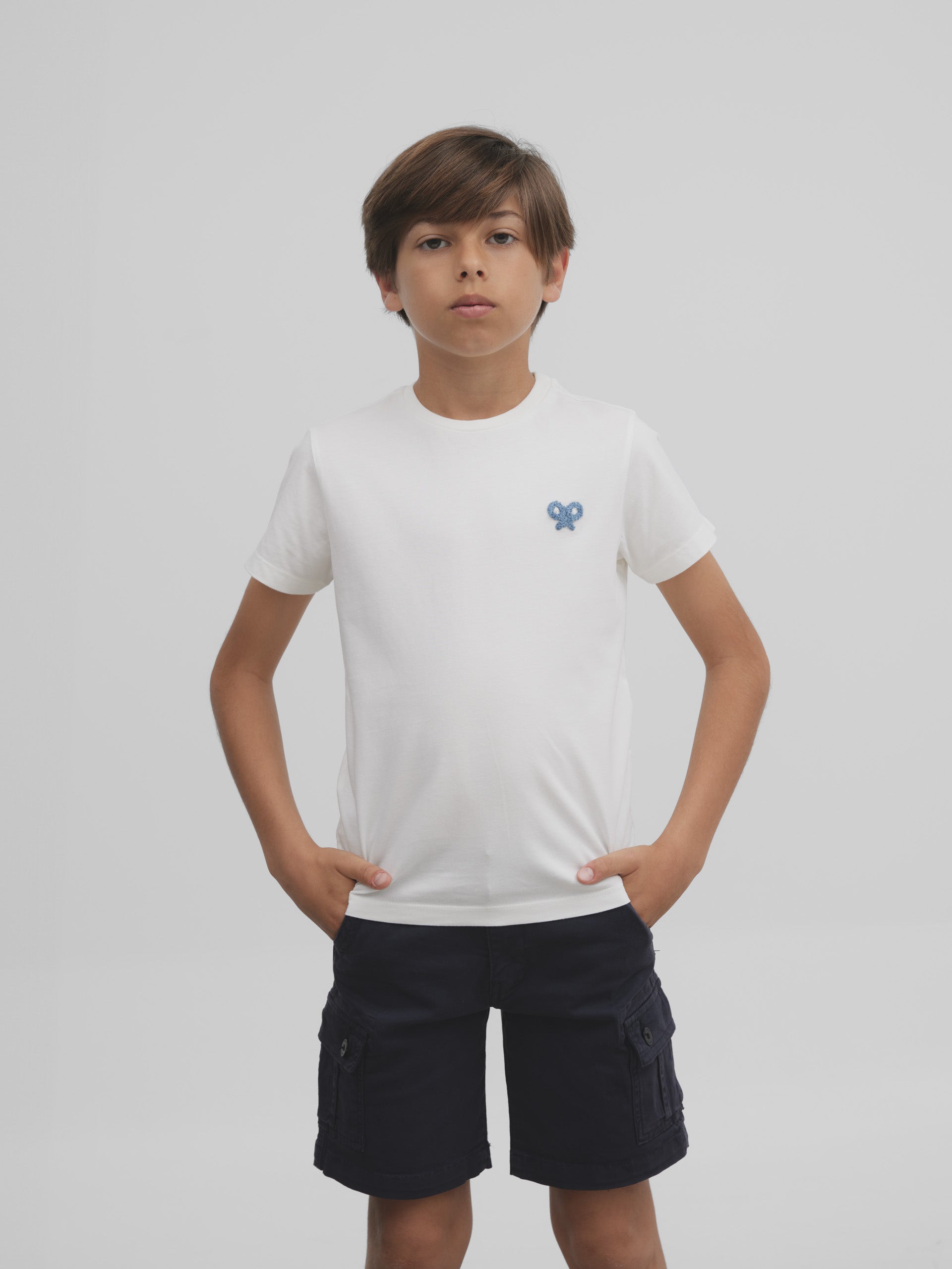 Camiseta kids pool vibes blanca