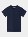 Camiseta Silbon minilogo azul-marinho