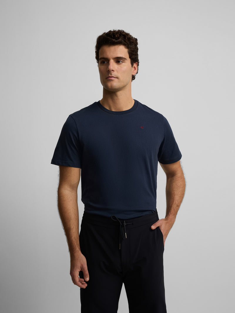T-shirt Silbon minilogo bleu marine