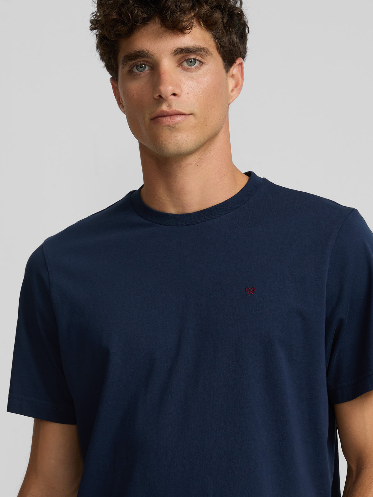 Pack 2x t-shirt miniraquete branca marinha
