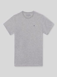 Camisola silbon minilogo cinzenta