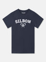 Camisola Silbon Raquete Meia Azul Marinho