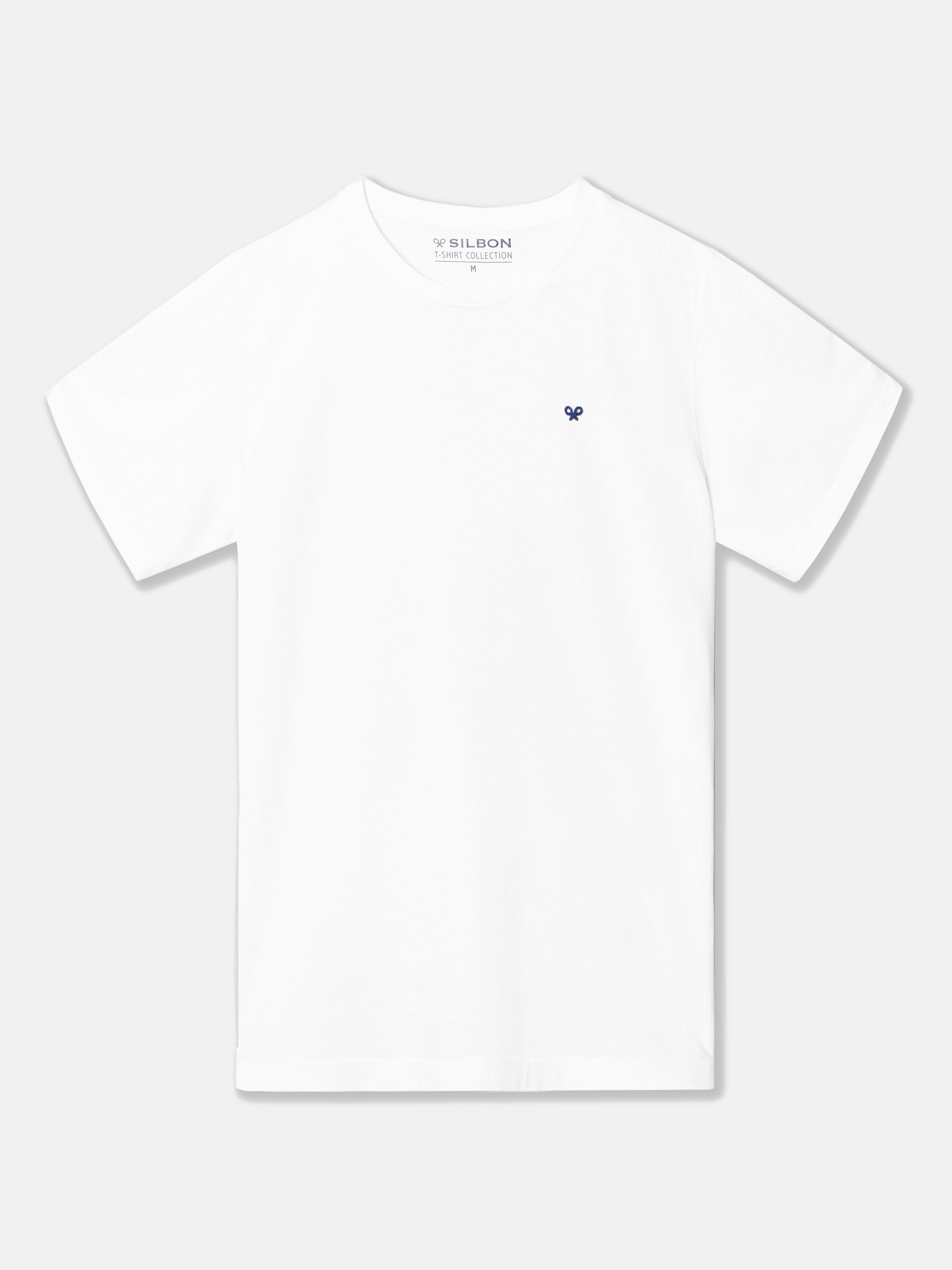 Camiseta silbon vibes blanca