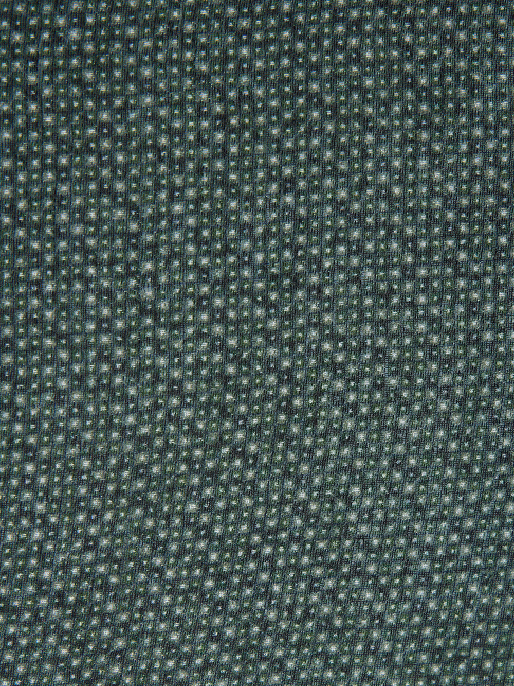 Foulard à pois verts