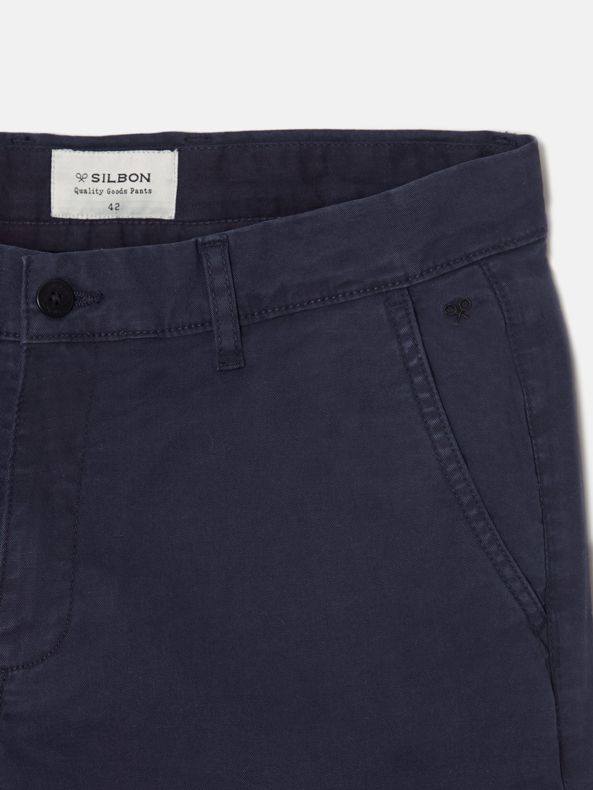Dark blue chino sport pants