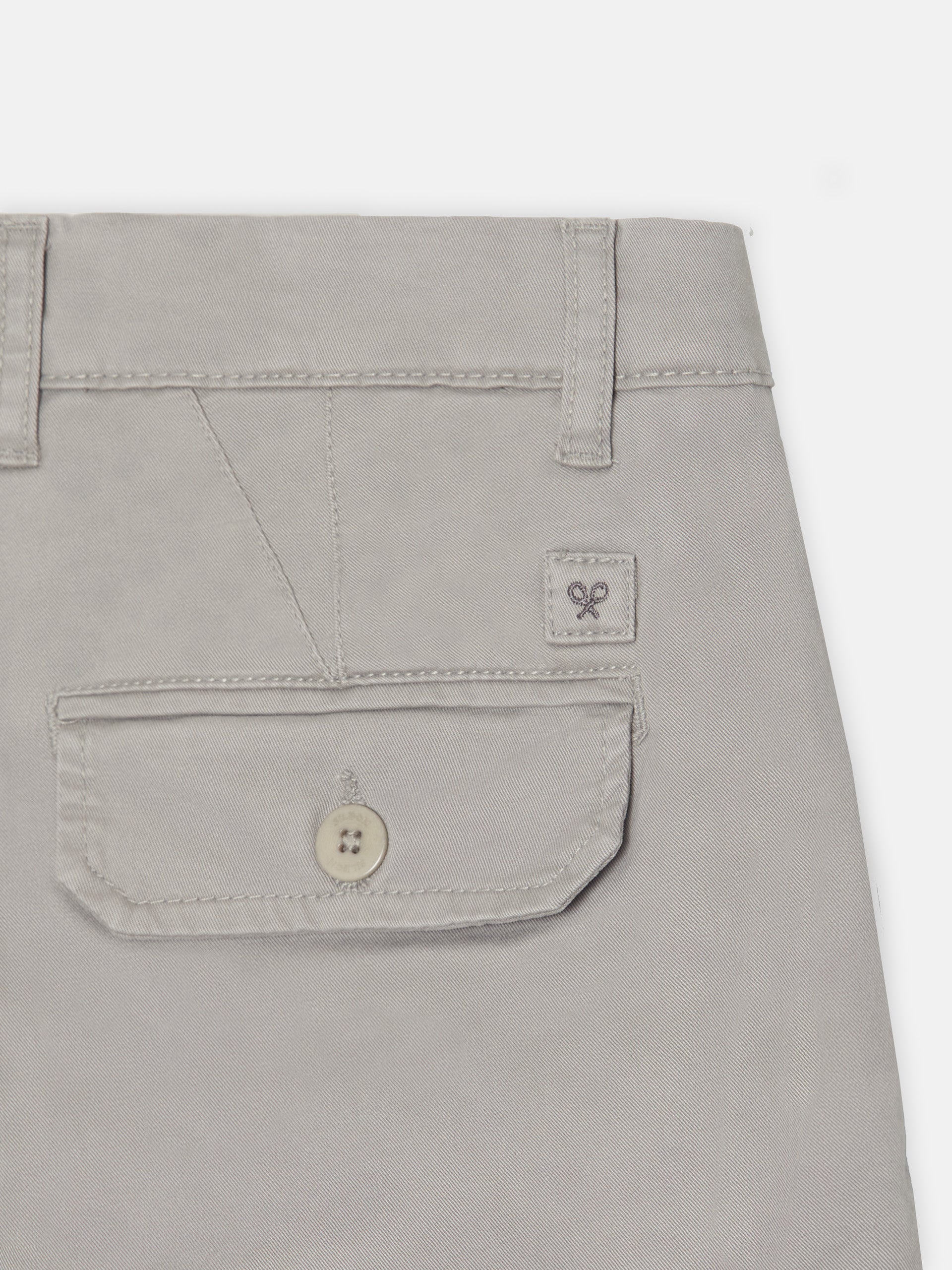 Pantalon sport cargo gris