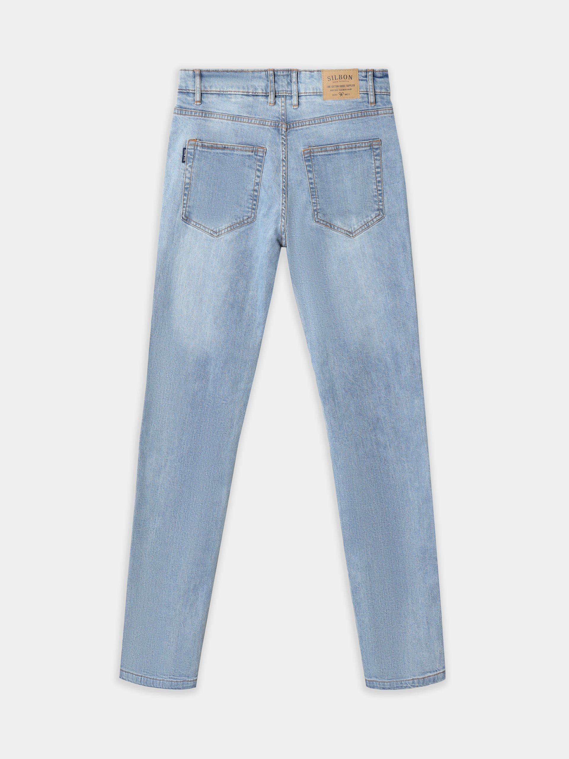 Pantalon de sport en jean bleu clair