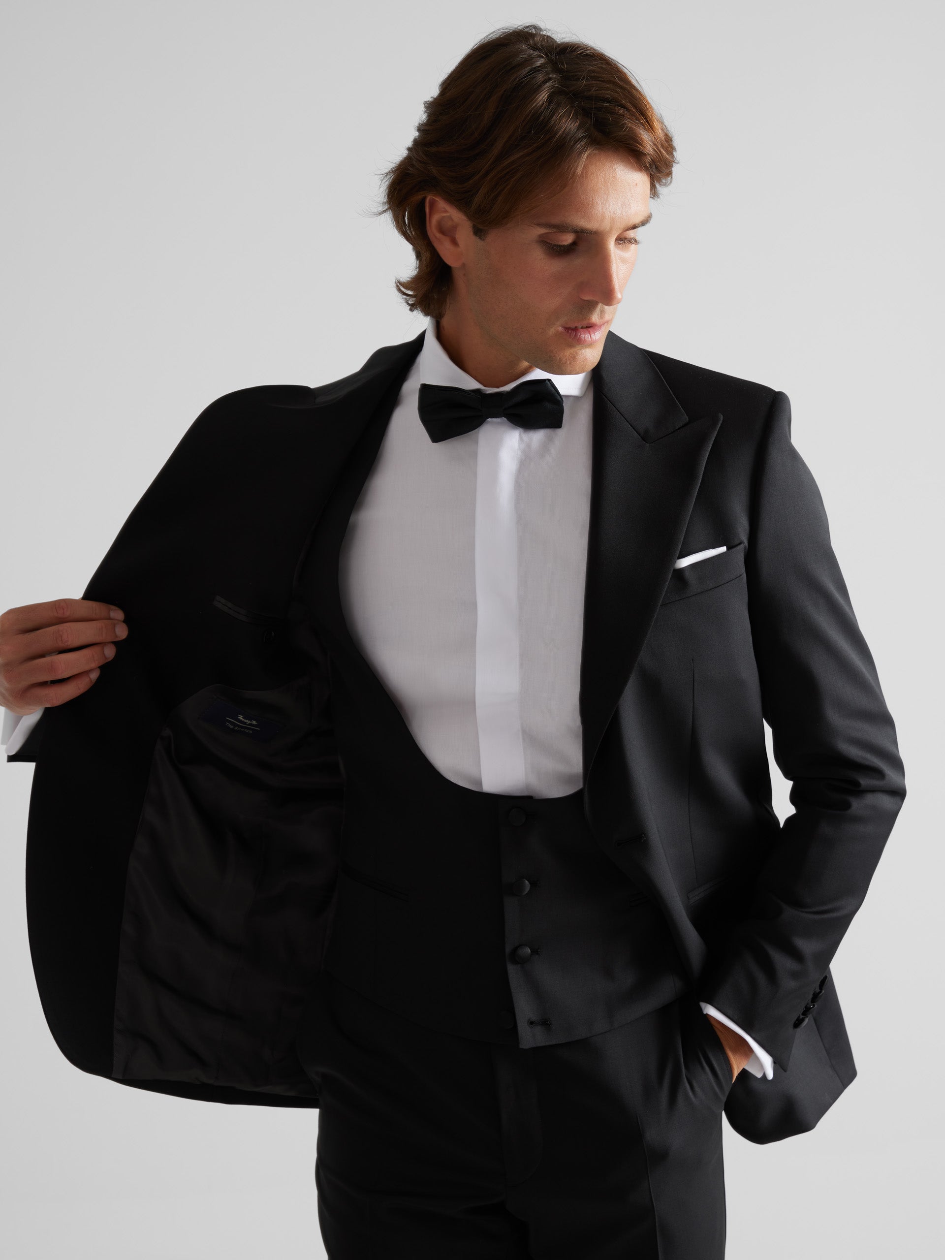 Black Tuxedo Jacket (Much Cheaper Quality Than Our Other Tuxedos) main image 1