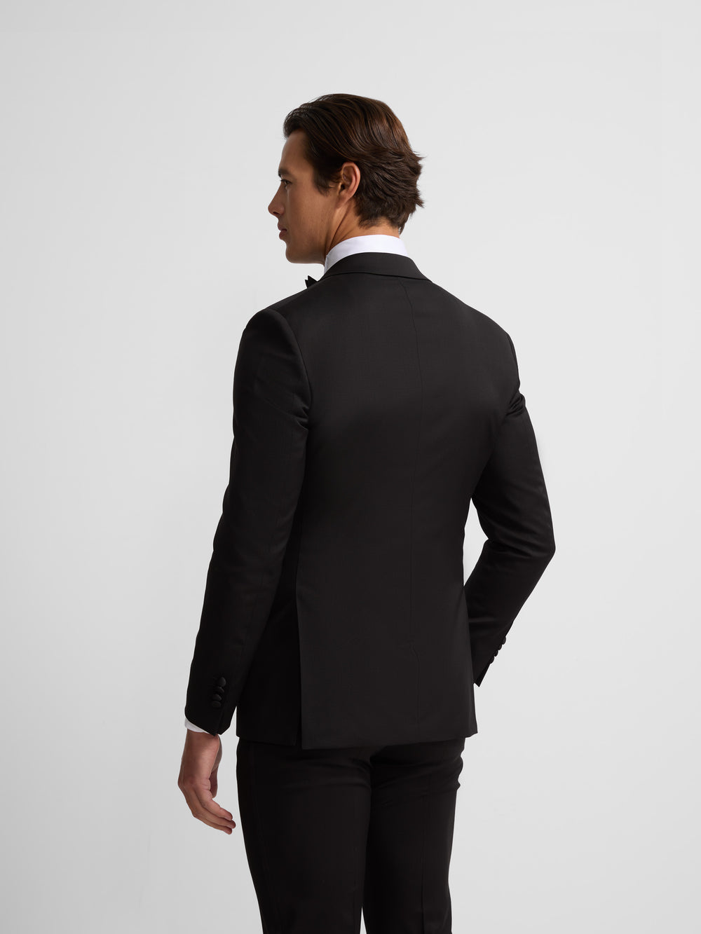 Blazer smoking clássico preto