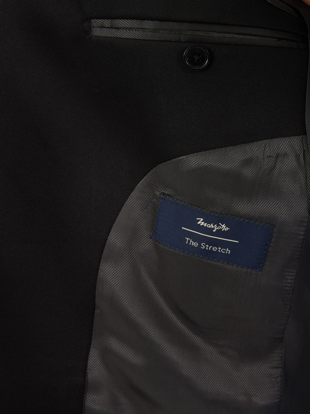 Blazer smoking clássico preto