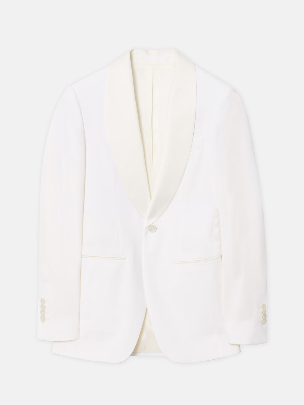 Blazer smoking branco Silbon